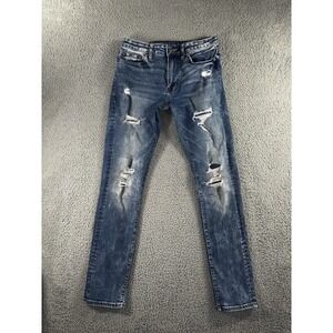 American Eagle Jeans Men 29x32‎ Flex Skinny Distressed 29x31 Actual
